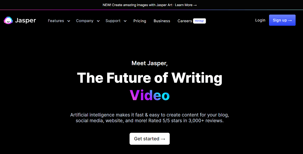 jasper para creacion de contenido
